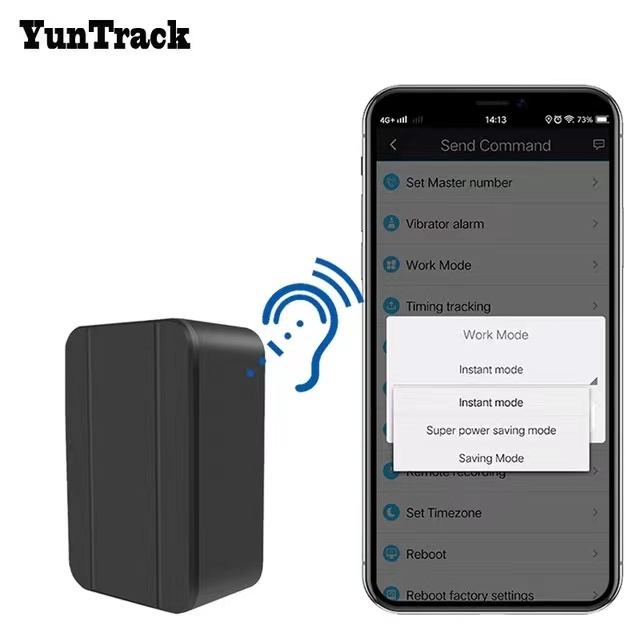 Yuntrack CJ220 smallest human tracking device 24 hours upload smart hidden gps tracker for kids