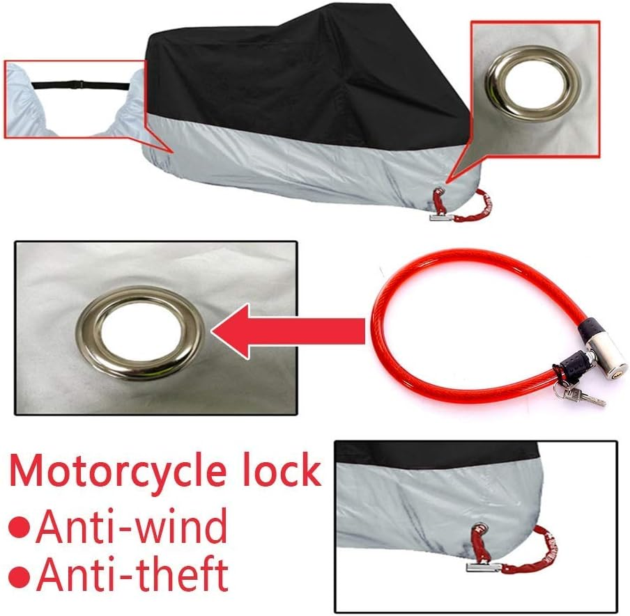 JIZHOU Alloy Atomic Key Red Green Blue PVC Material Cable Lock Motorcycle Bicycle bike Glass Door Anti-Theft chain lock