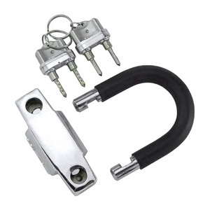 Anti Theft Double lock cylinder Bicycle U Lock Heavy Duty Bike Scooter Motorcycles Combination Bicycle Code Lock