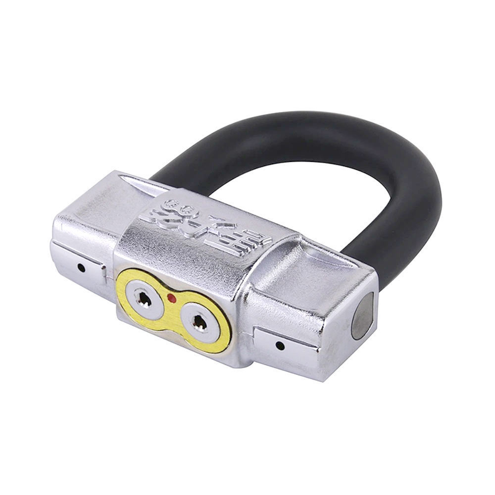 Anti Theft Double lock cylinder Bicycle U Lock Heavy Duty Bike Scooter Motorcycles Combination Bicycle Code Lock