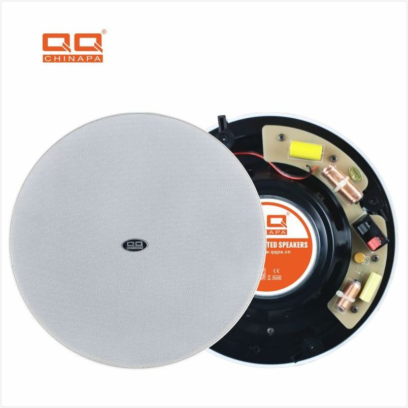 QQCHINA PA 2023 Explosive 50W Ceiling Speaker Plastic Wireless AC Audio Speaker Party Box Wireless 5.1 Speaker System