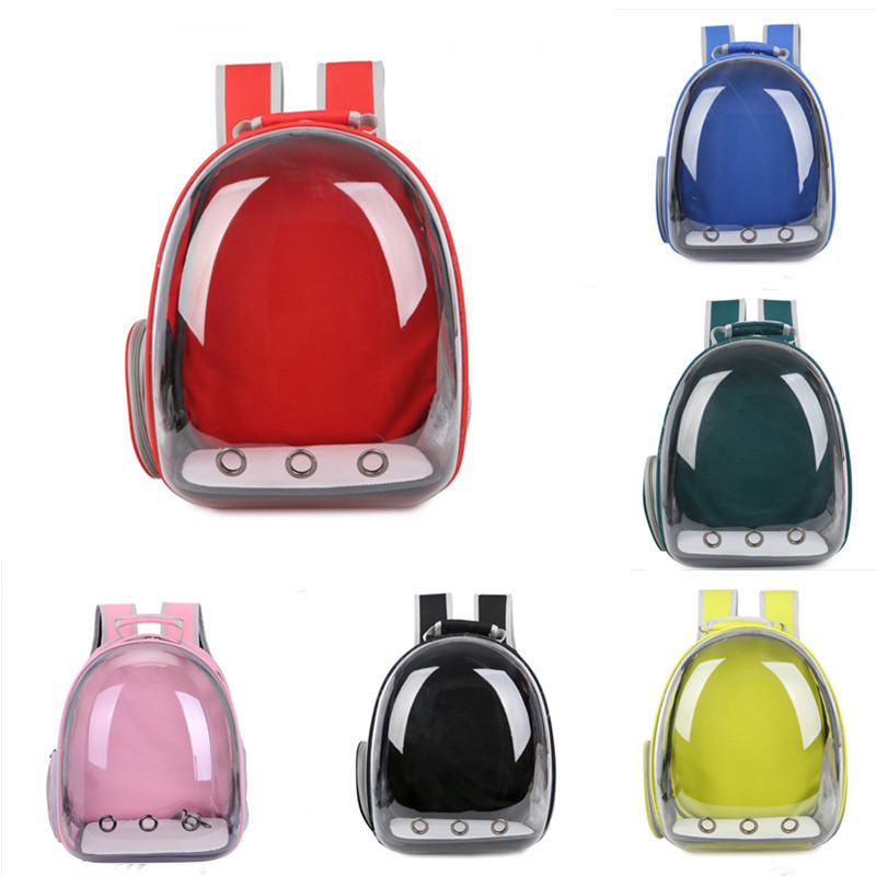 Airline Approved Portable Pet Carrier Travel Bag Transparent Pet Carrier Backpack Capsule