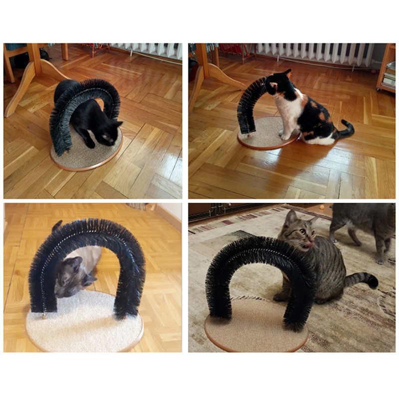 Wholesale Hot Sale Sisal Professional Cat Self Shedding Arch Tunnel Scratcher Toy