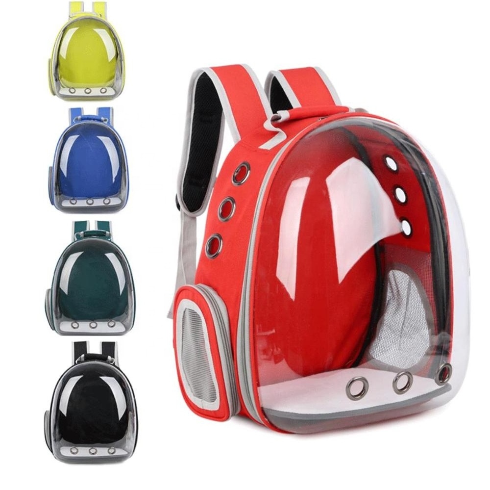 Airline Approved Portable Pet Carrier Travel Bag Transparent Pet Carrier Backpack Capsule