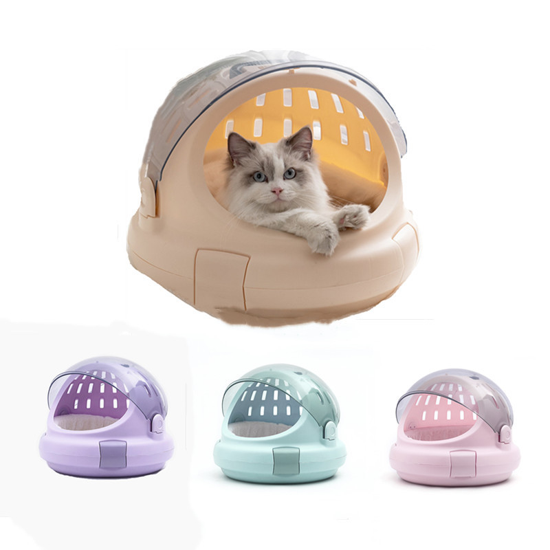 Pet Carrier Cage Multifunctional Portable Cat Bag Cat Space Capsule Carrier Cage