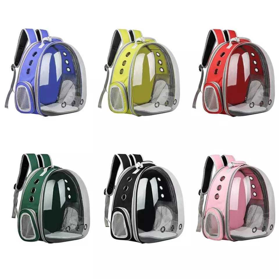 Airline Approved Portable Pet Carrier Travel Bag Transparent Pet Carrier Backpack Capsule