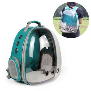 Cat Bag Pet Backpack Outside Travel Portable Transparent Space Capsule Pet Bag Cat Breathable Pet Carrier Bag