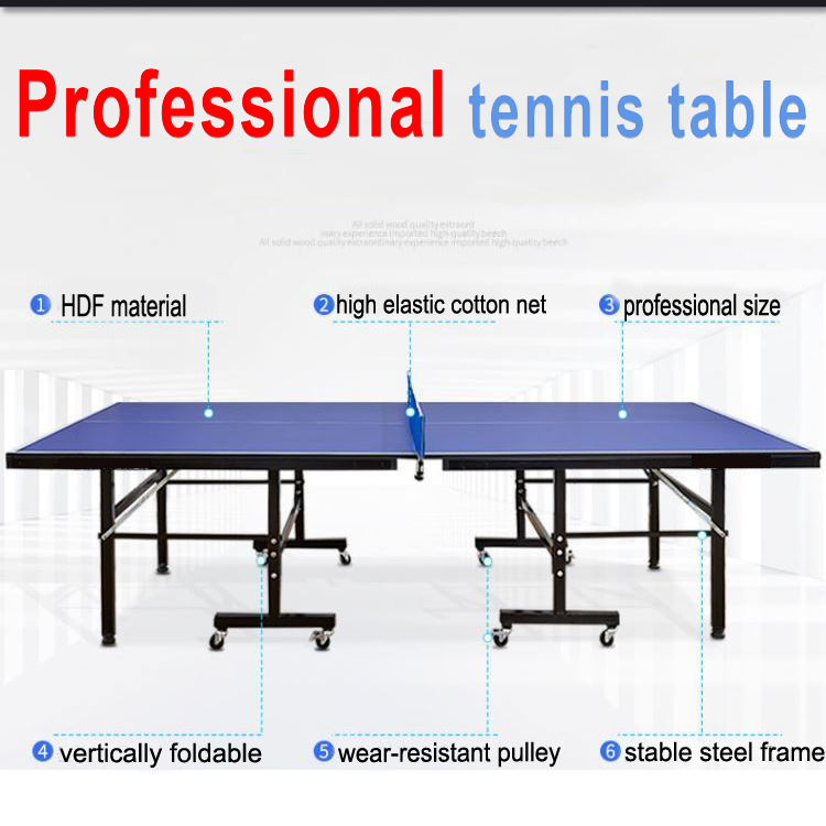 Foldable Table Tennis Table And Removable Professional Tennis Tables For Sale