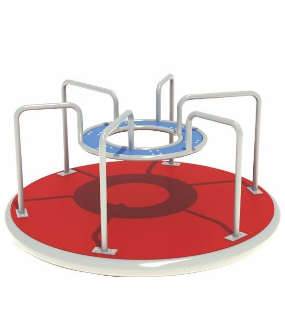 QiaoQiao Hot selling outdoor playground toddler game toys kids  merry go round for sale