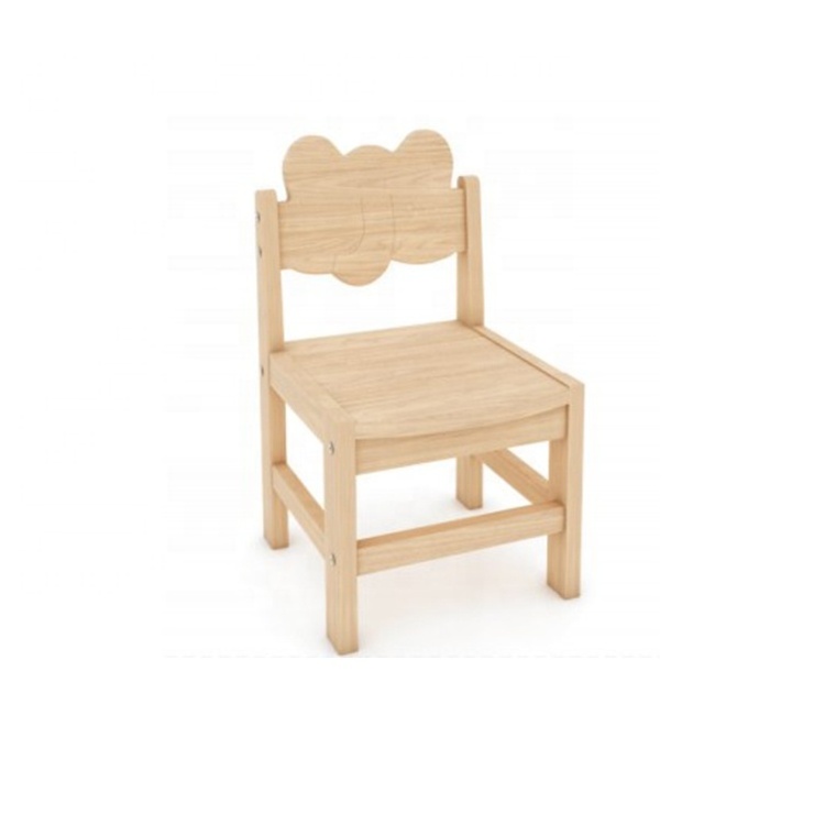 Manufacturer supply solid wood daycare furniture kids wooden table and chair set with great price