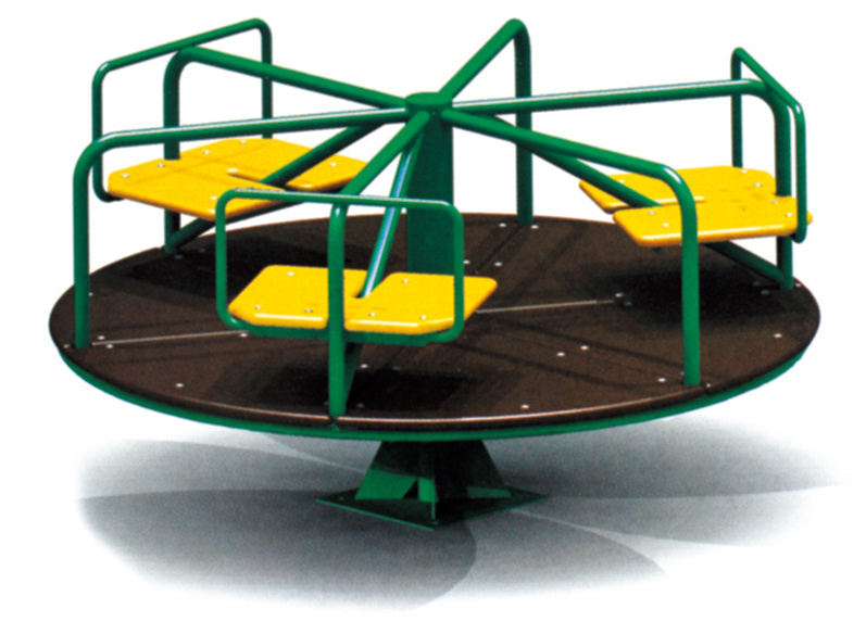 QiaoQiao Hot selling outdoor playground toddler game toys kids  merry go round for sale