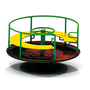 QiaoQiao Hot selling outdoor playground toddler game toys kids  merry go round for sale