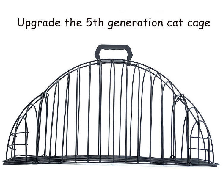 2023 Anti Scratch Bite Pet Cage Stainless Steel Pet Shower Cage For Cat