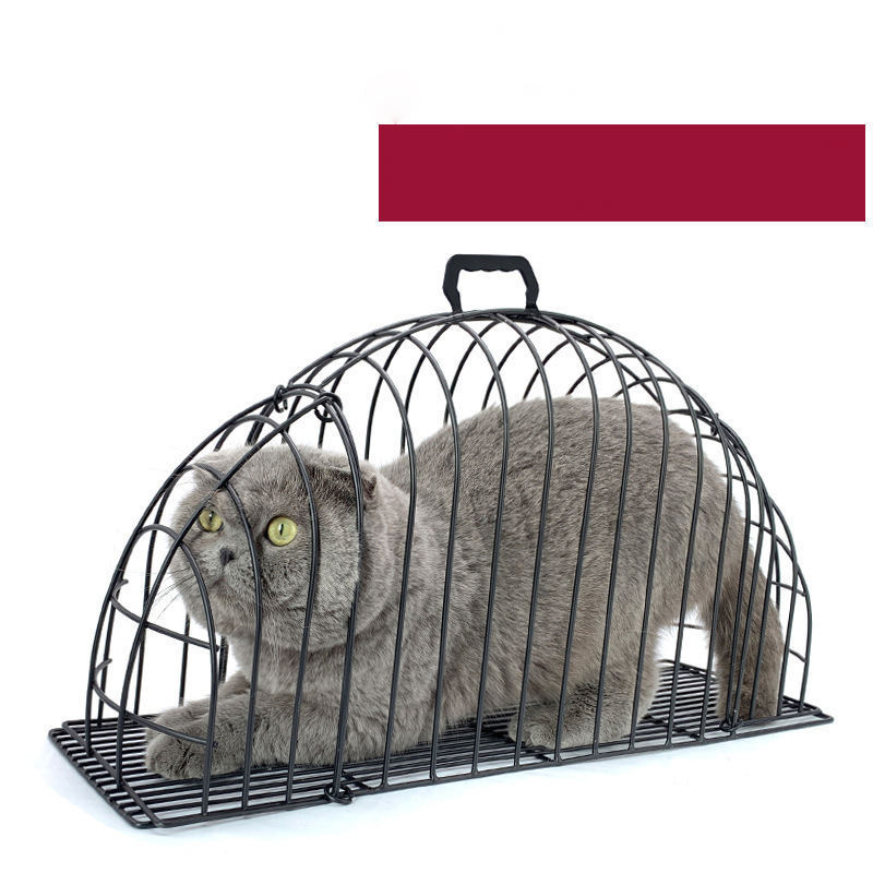 2023 Anti Scratch Bite Pet Cage Stainless Steel Pet Shower Cage For Cat