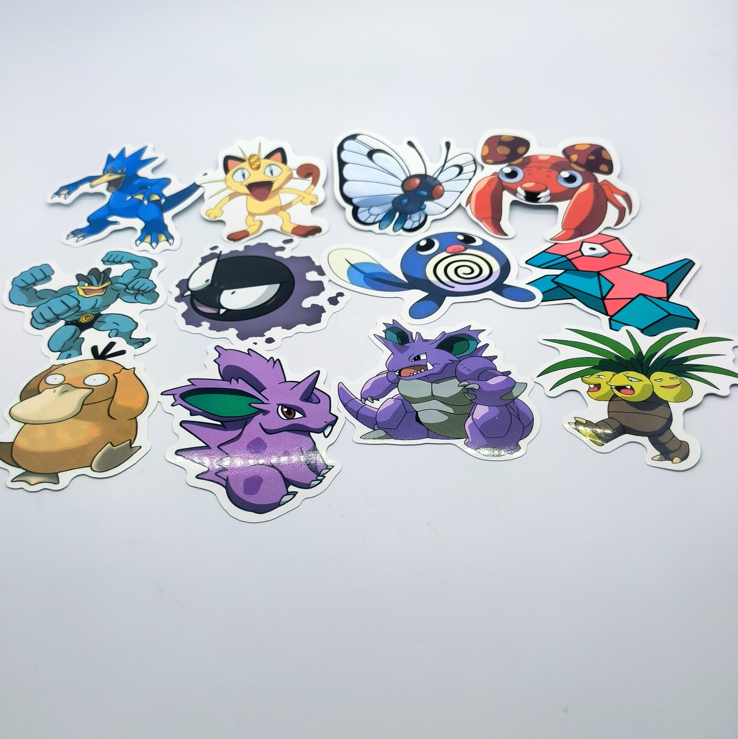 Wholesale Anime Cartoon Pokemoned Graffiti Stickers Suitcase Laptop Phone Cup Refrigerator Skateboard Waterproof Stickers Bulk