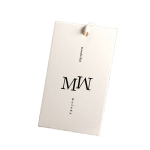 Customized Clothes Shop Tag Clothing Logo Label Production Hanging Tags