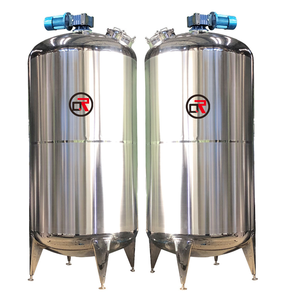 Factory price 1500L stainless steel pressure chemical shampoo 2or3 layers ferment growing storage tank