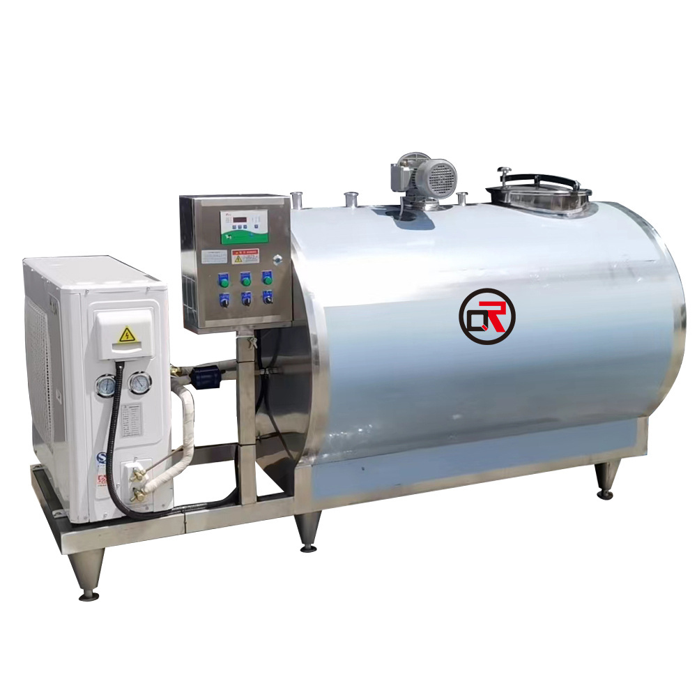 200L High quality stainless steel Dairy equipment jacketed milk cooling and heating tank