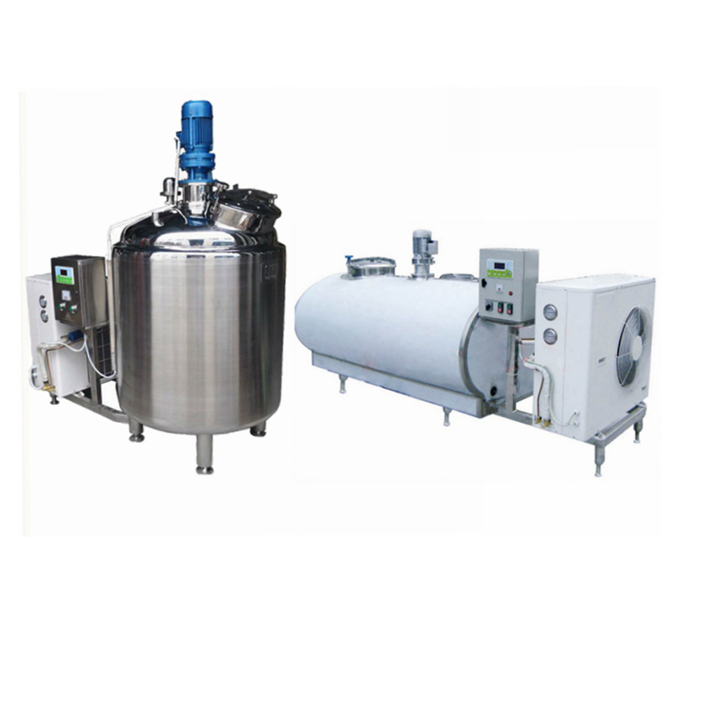 Factory directly sanitary sale stainless steel refrigerated heating milk cooling and storage tank container