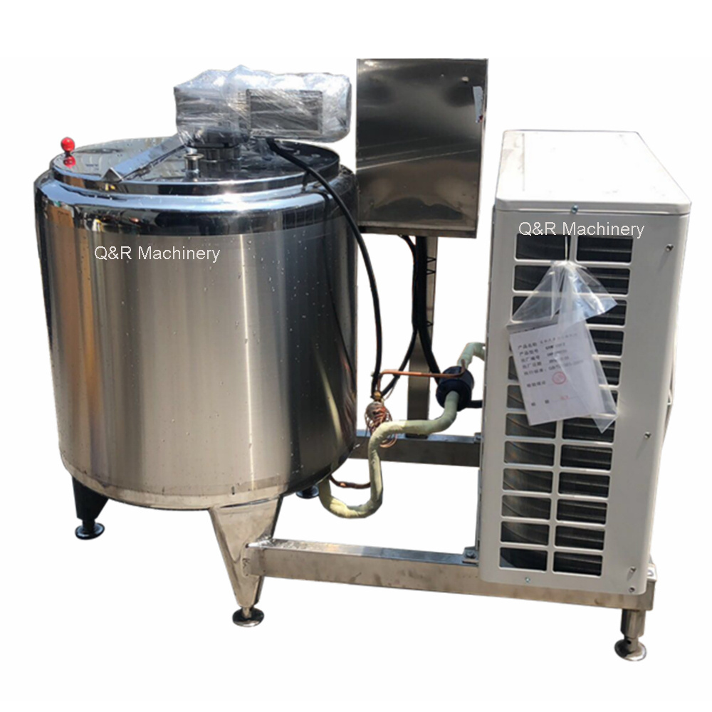 Factory directly sanitary sale stainless steel refrigerated heating milk cooling and storage tank container