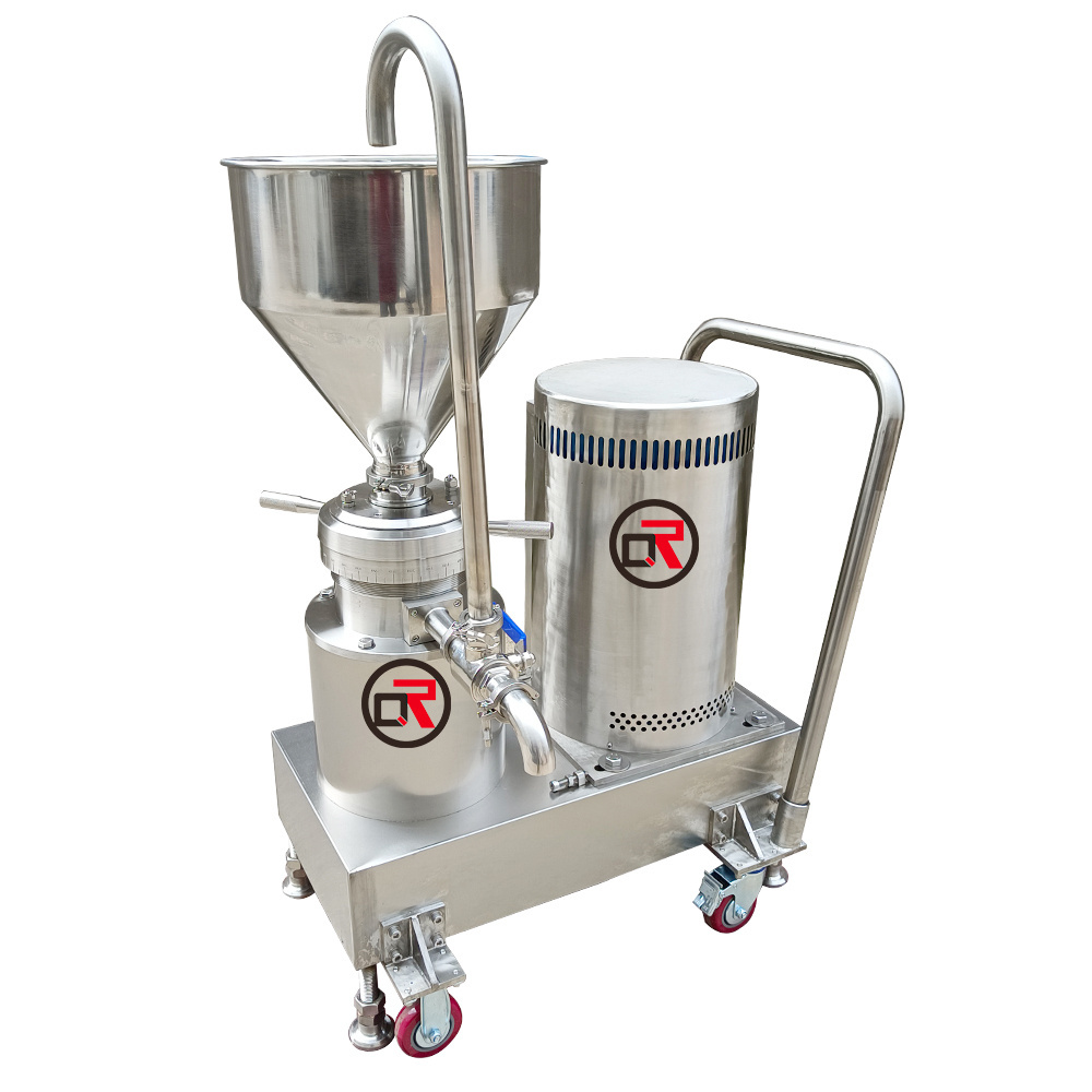 Black Sesame Making Tomato Cheese Sauce and Garlic Paste Mixing Machine Maker Milling Provided Fruit Grinder Machine