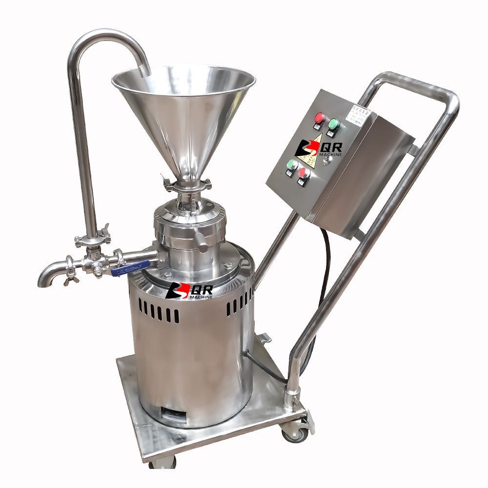 Black Sesame Making Tomato Cheese Sauce and Garlic Paste Mixing Machine Maker Milling Provided Fruit Grinder Machine