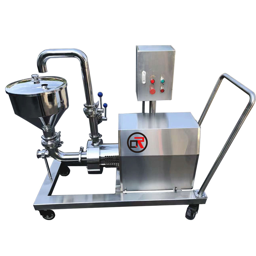 Industrial impeller mixer ice cream juice gel herb fruit toothpaste mixer machine homogenizer