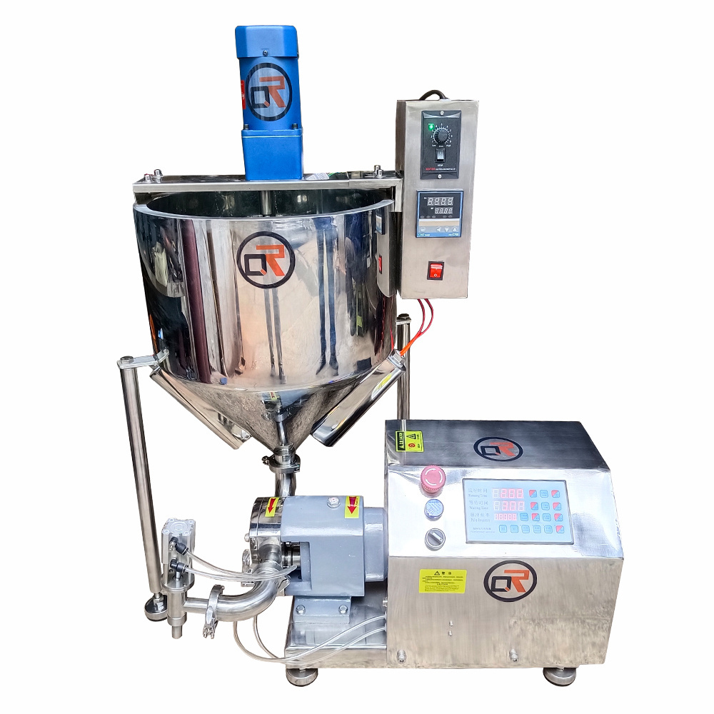 Stainless steel semi-automatic aseptic food Industrial oil chili sauce liquid dispensing machine