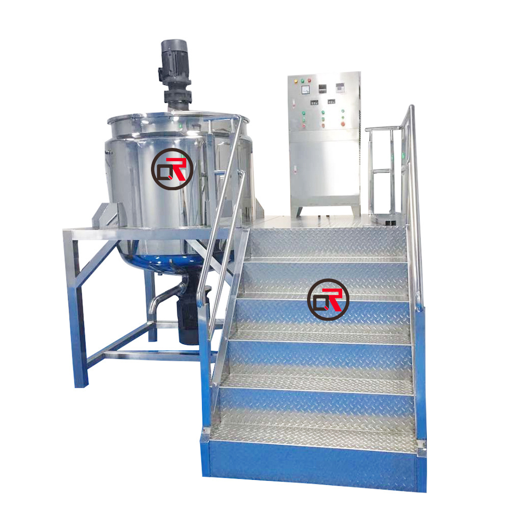 tank agitator mixer stainless steel liquid mixing tank detergent powder making machine