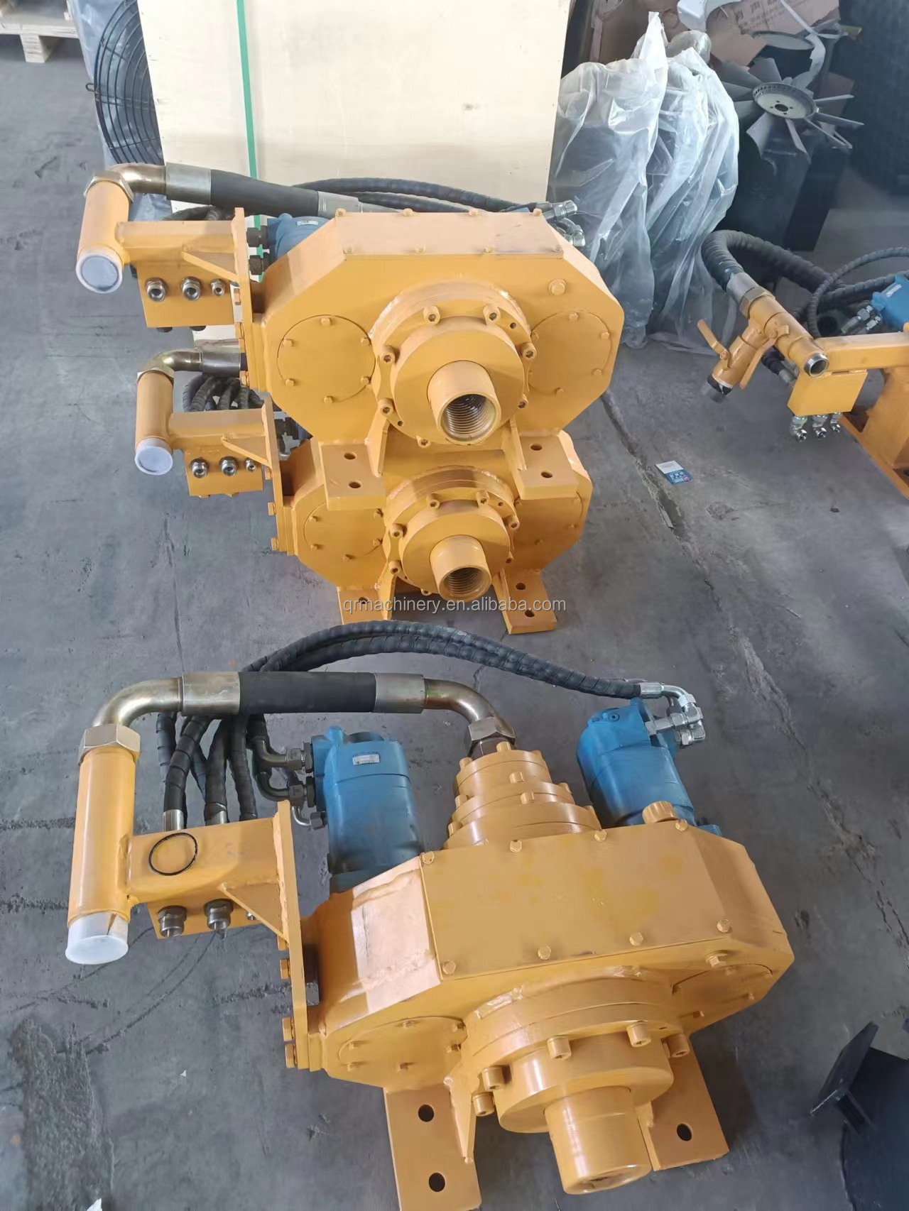 top drive drilling system rotary head for drill rig