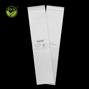 EKA Custom Compostable Packaging Long Item Packaging Bag Umbrella Frosted Packaging Self Adhesive Bags