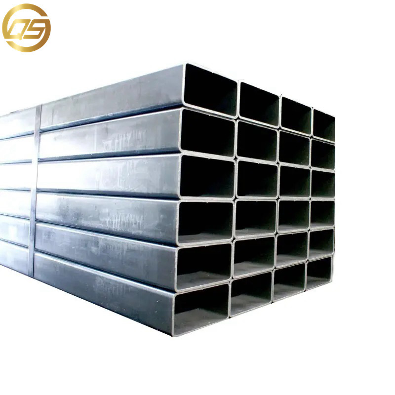 Cold rolled pre galvanized welded square / rectangular steel pipe/tube/hollow section prefab house steel pipe