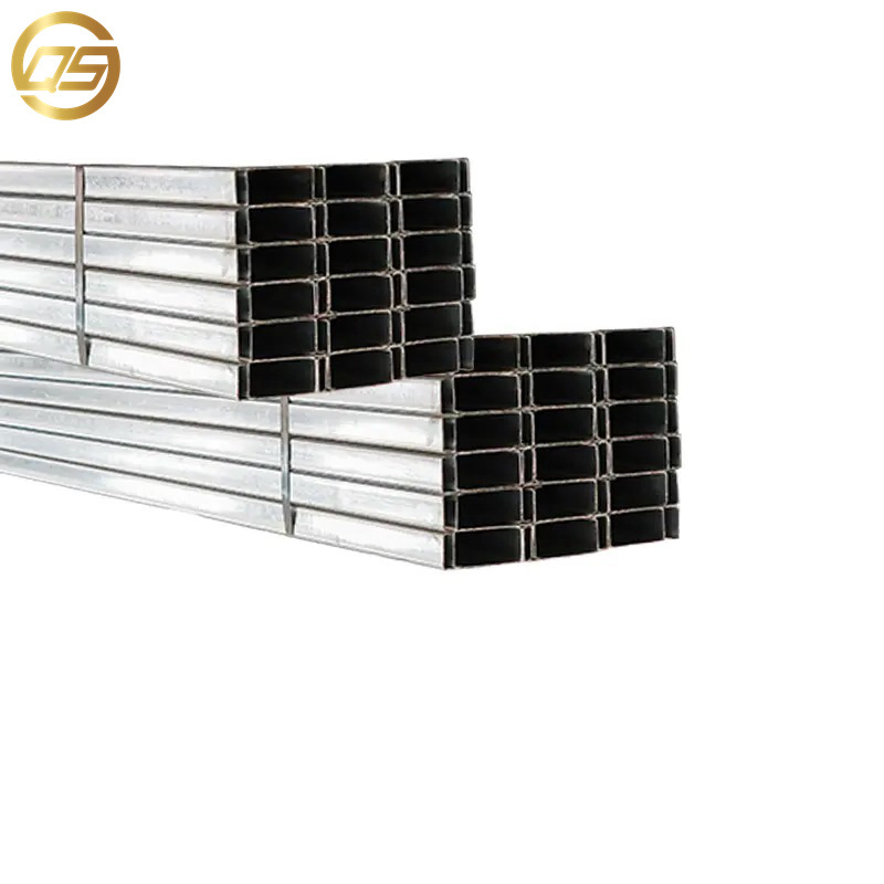 Cold rolled pre galvanized welded square / rectangular steel pipe/tube/hollow section prefab house steel pipe