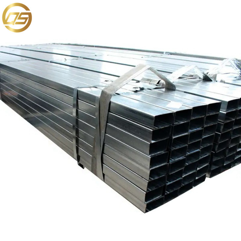 Cold rolled pre galvanized welded square / rectangular steel pipe/tube/hollow section prefab house steel pipe