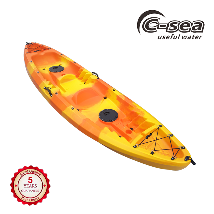 No inflatable double kayak Rotational molding kayaks OEM