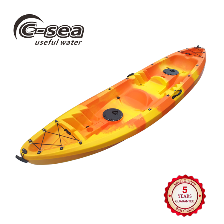 No inflatable double kayak Rotational molding kayaks OEM