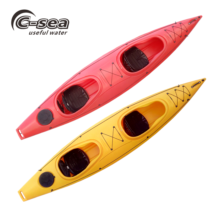 400cm 2 person sit in canoe kayak with foot pedals