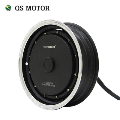 QS Motor 12 inch 260 10000W V4 Electric Scooter Single Shaft Hub Motor For sale