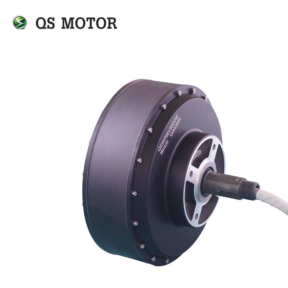 QS Motor 273 8000W 4wd 96V 120kph BLDC brushless electric car hub motor conversion kits