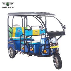 India Taxi Tricycle 48V 1000W Electric Bajaj Auto Rickshaw Best Price Battery Operated Motorised Adult Electric Tricycle