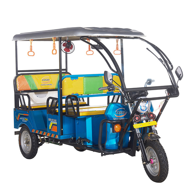 Hot Sale Tricycles Bajaj Three Wheel Passenger Tricycle Auto E Rickshaw Motor Taxi Electric Bike 3 Wheels Tuk Tuk