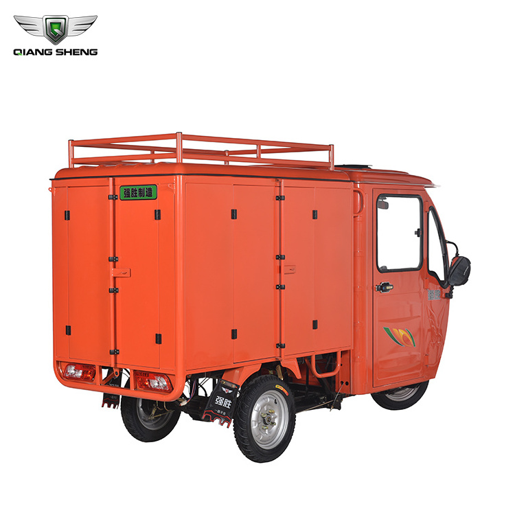 Battery operated electric tricycles cargo  800W heavy loader e rickshaw tuk tuk for sale 3 wheel motorcycles used for sale