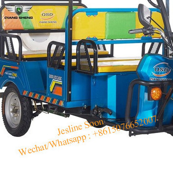 India Hot Selling Item Low Maintenance High Power Electric Tricycle Rickshaw For Passenger