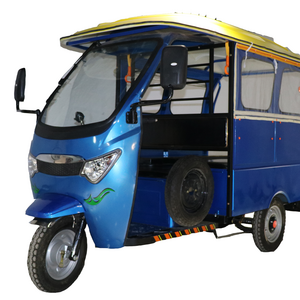 2023 Latest Design Philippine Mini School Bus Rickshaw Tricycle Electric Taxi Motorcycle 4 Passengers 3 Wheel Passenger Trike