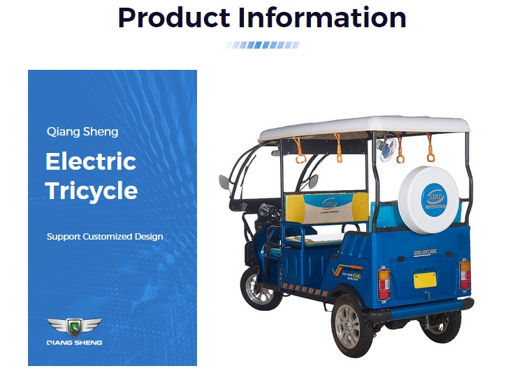 Cheap Price Ghana Tricycles Passenger E Trike Pedicab Rickshaw Electric 3 Wheel Moto Tricycle Taxi