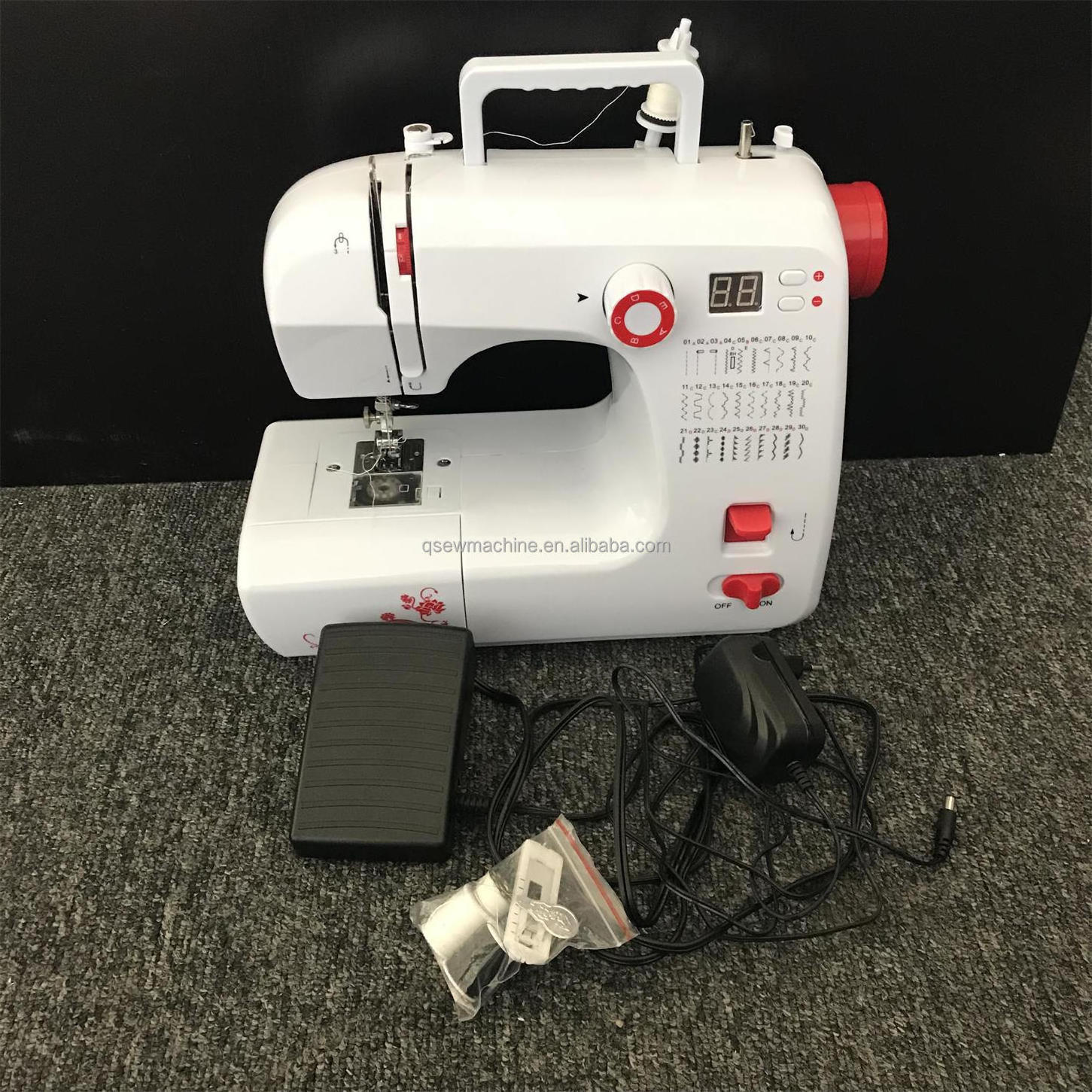 QS-702 Multi-function computerized home sewing machine hand making sewing  machine domestic sewing machine