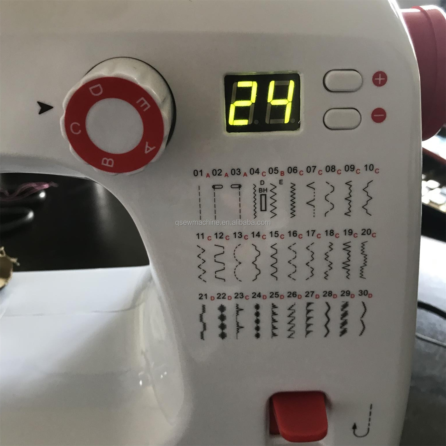 QS-702 Multi-function computerized home sewing machine hand making sewing  machine domestic sewing machine