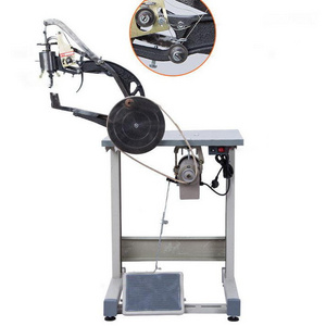 QS-SL-28T Manual or electric old-fashioned Single Needle Cylinder Bed Shoes Repairing Machine  Shoe Repairing Machine