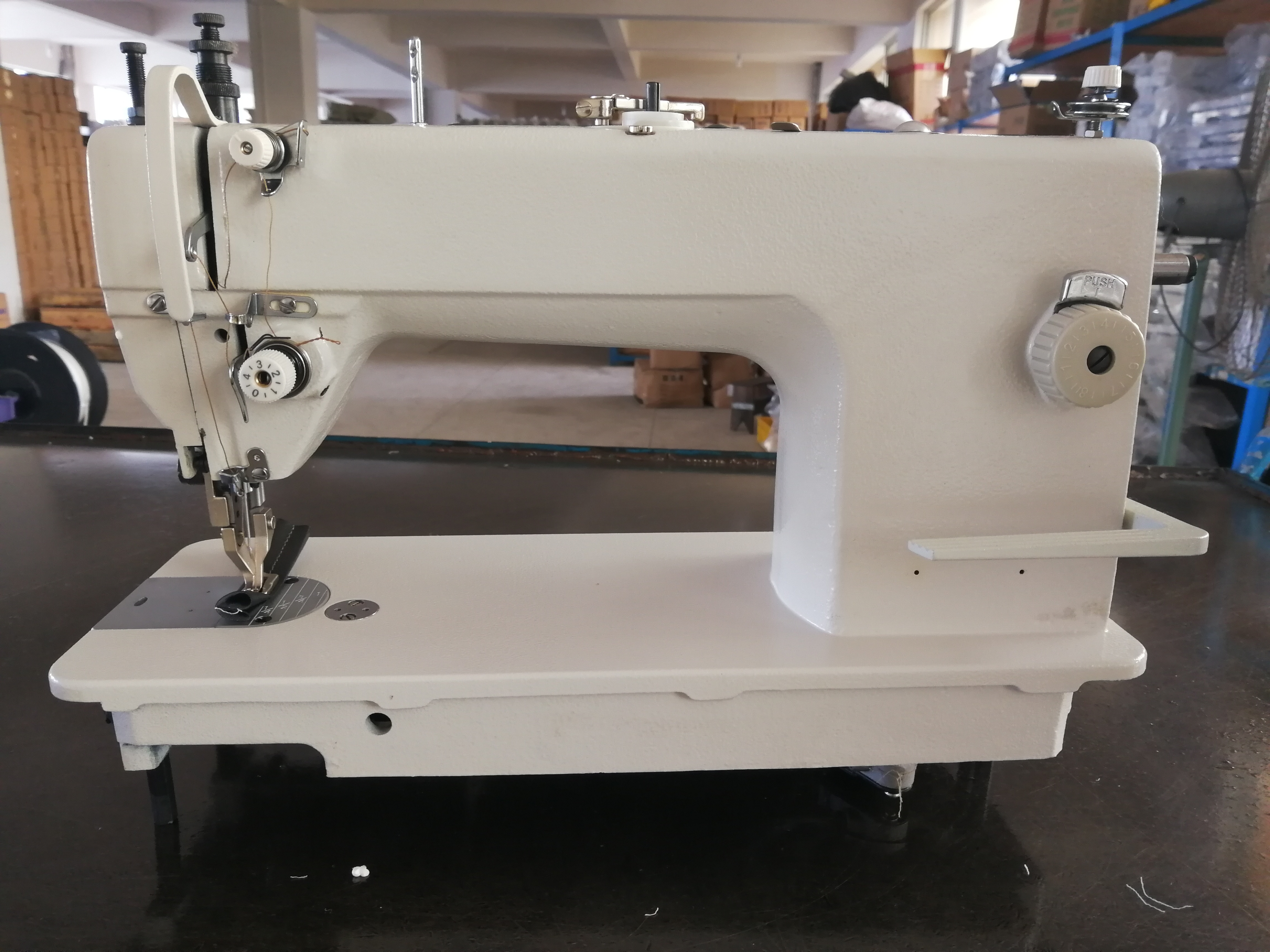 QS-0303D Long stitch Direct drive top and bottom feed walking foot  for heavy duty lockstitch industrial sewing machine