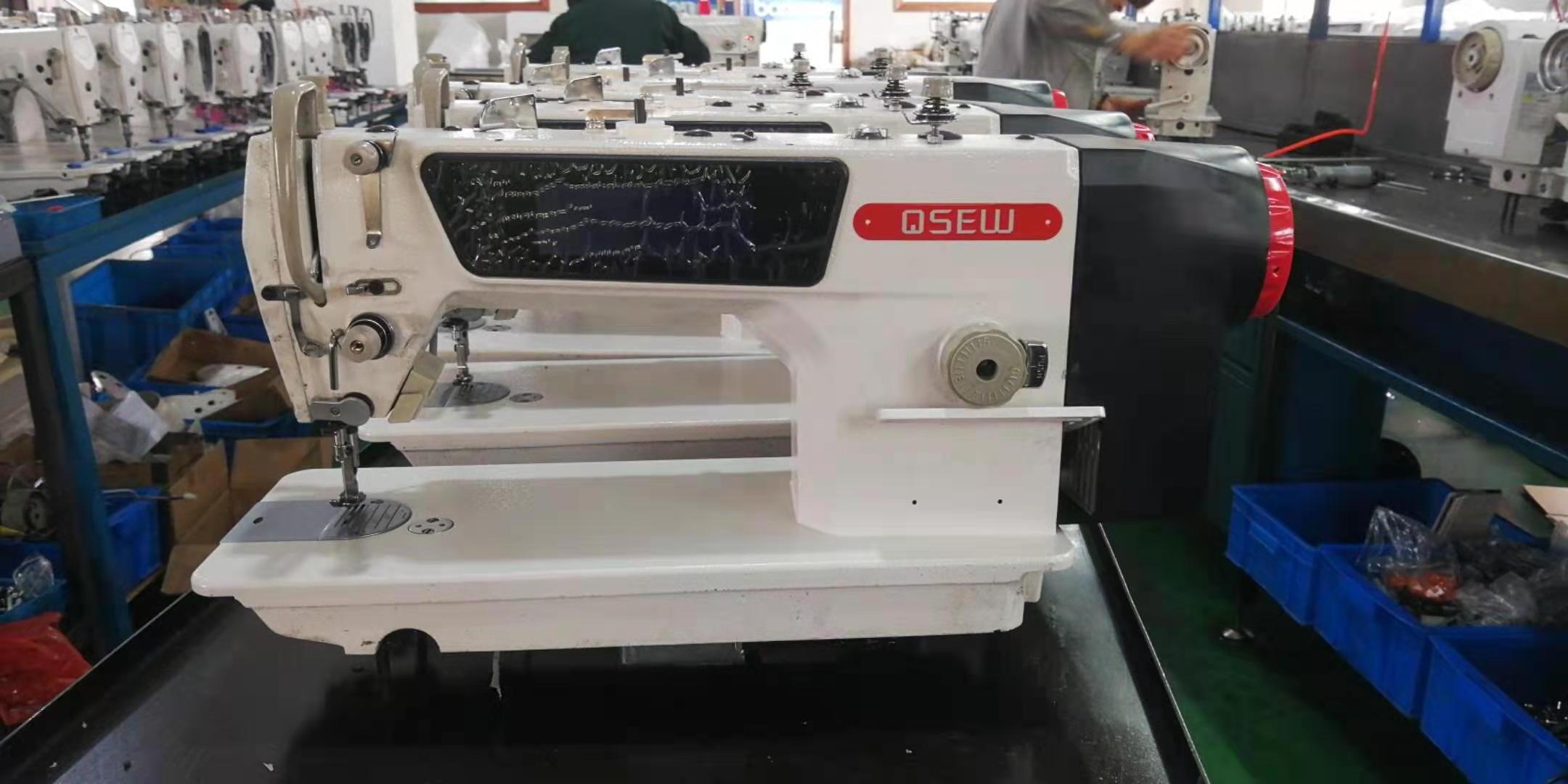 QS-S5 computer Single-pin direct drive touchscreen speaking automatic trimmer flat needle industrial sewing machine